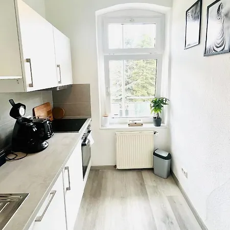 Renoviertes Apartment In Zentraler Lage - Wlan, Smart-Tv, Kueche, Balkon Und Queensize-Bett Fuer 4 Gaeste Erfurt Eksteriør billede